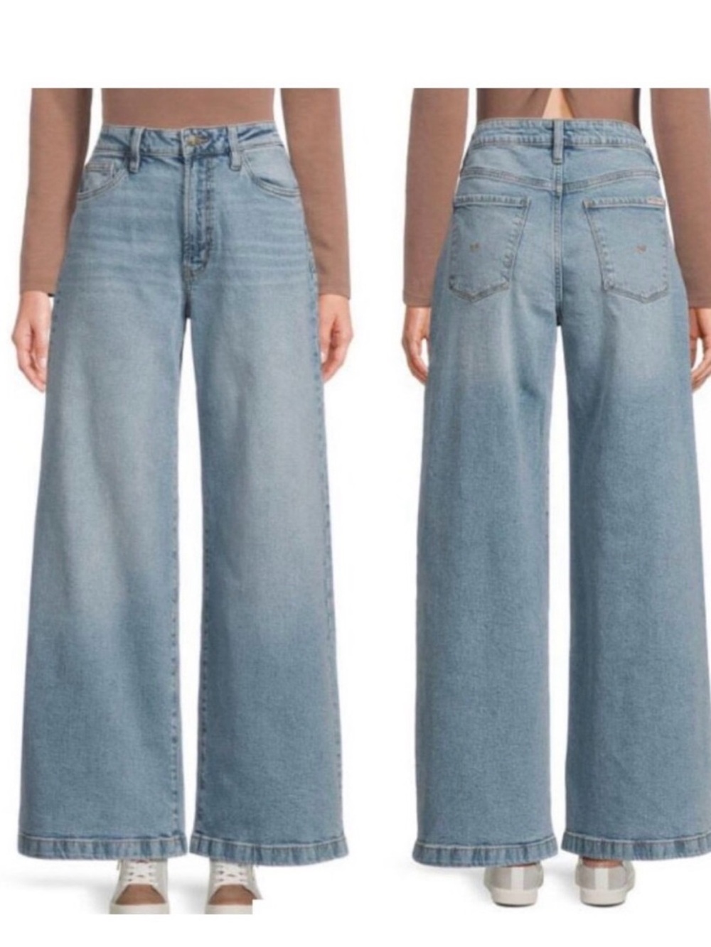 Hudson Wide Leg WHIP SMART Jeans Blue Like New